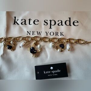 Kate Spade Claws Out charm bracelet